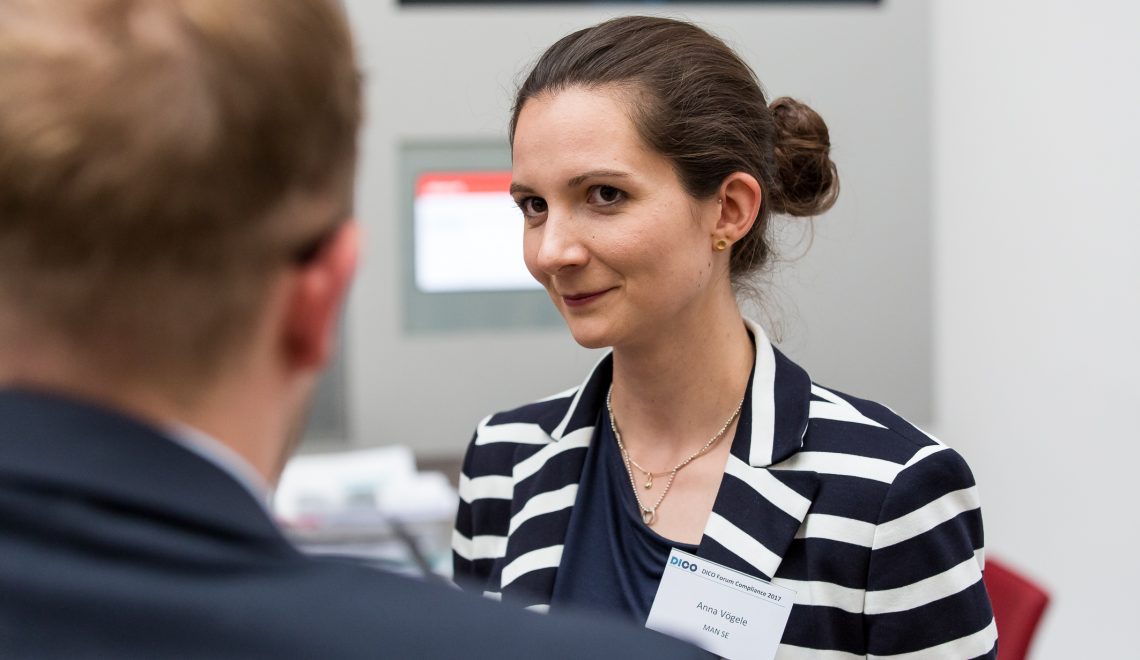 Impressionen vom diesjährigen DICO FORUM Compliance zum Thema „Blindspots: Unternehmensrisiken im Fokus“